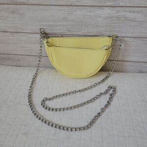 Olivia & Kate Yellow Crossbody Purse, yellow